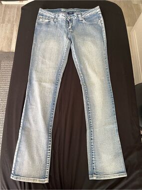 Blue Asphalt Low Rise Light Blue Jeans